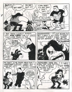 TOM NEELY Henry & Glenn Forever & Ever #2 p5 ORIGINAL COMIC ART Danzig Rollins - Picture 1 of 1