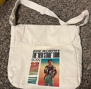 Jesse McCartney 2022 The New Stage Tour Bag Souvenir Tote Bag - Picture 1 of 2