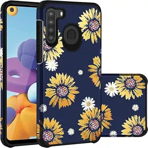 Samsung Galaxy A21 Phone Case Galaxy - Sunflower - Picture 1 of 3