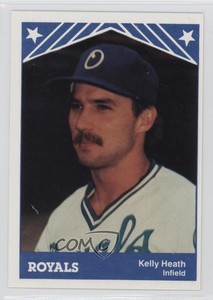 1983 TCMA Omaha Royals Kelly Heath #16