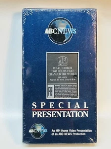 ABC News Pearl Harbor Two Hours That Changed The World (1991 VHS ) New Sealed - Picture 1 of 6