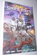 Donald Trump’s Space Force #1 Issue Chuck Dixon Tim Lim SIGNED Comic Book MAGA
