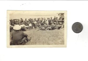 U.S Doughboys In Tug Of War With Civilians In One Of A Kind Photograph - Picture 1 of 2