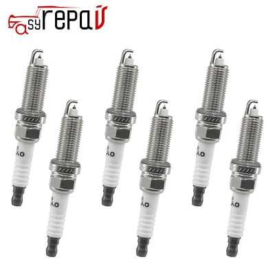 6 свечей зажигания Iridium для BMW 320i 328i 335i 428i 435i 528i 535i 640i 650i M4 - Изображение 1 из 4