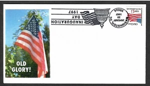 Bill Clinton Inauguration Day 1/20/97 Distress Cover # 3 - I Combine S/H - Picture 1 of 1