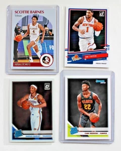 Lot of 4 Panini NBA Cards 2019-2021 [Reddish, Bazley, Toppin, Barnes] - Picture 1 of 11