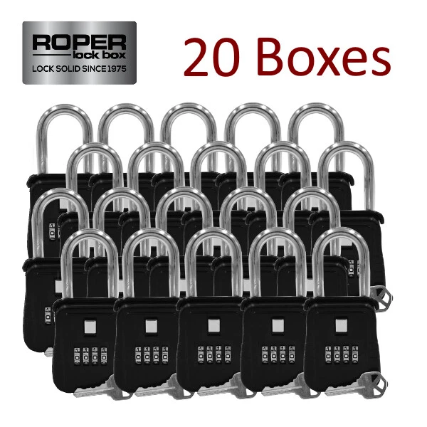 {LOT OF 20} Key Lock Box for Realtor & Real Estate (REO) - Door Hanger FAST SHIP