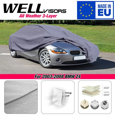 Cubierta de coche WELLvisors 3-6897944CE para BMW Z4 2003-2008 convertible cupé Foto 1 de 4