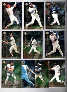 2000 UPPER DECK HITTER'S CLUB 10-CARD EPIC PERFORMANCES INSERT SET GRIFFEY CAL