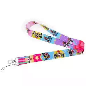 Powerpuff Girls TV Show Cartoon Retro Lanyard ID Holder Key Chain ID Badge NEW - Picture 1 of 3