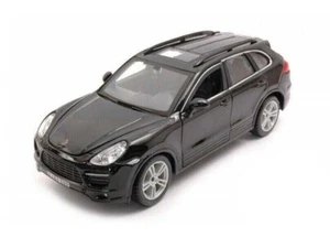 Porsche Cayenne Turbo Black Diecast 1:24 Scale Model Car - Bburago 21056BK - Picture 1 of 1