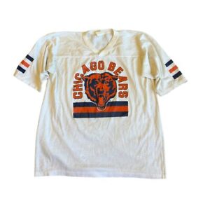 Vintage Garan Chicago Bears Men’s White Mesh Jersey Size XL USA