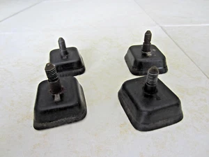 Vtg 40s Royal Touch Control Typewriter Foot Rubber Feet Set of 4 - Picture 1 of 2