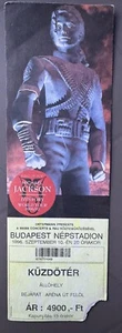 Michael Jackson History Tour Concert Ticket Budapest 1996 RARE - Picture 1 of 14