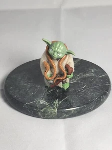Vintage Star Wars Action Figure Yoda 1980 Complete Brown Snake Original Cane VTG - Picture 1 of 6