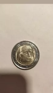 Moneta Da Due Euro Rara Boccaccio - Foto 1 di 1