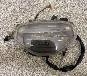 Honda Lead 100 JF06 Speedometer & Gas Meter - Used, 2 Cycle, Meter Harness - Bild 1 von 11