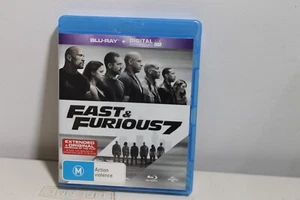 Furious 7 - Blu-ray disc fast and furious 7 - free shipping - Picture 1 of 2