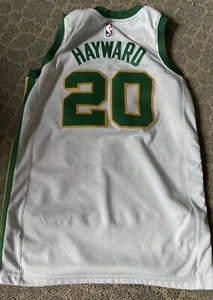 NIKE Boston Celtics Gordon Hayward #20 White Jersey Mens Sz 40 NBA - Picture 1 of 7