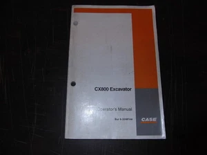 CASE CX800 EXCAVATOR OPERATORS MANUAL CX 800 - Picture 1 of 1