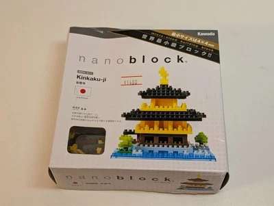 Nanoblock NBH_011 Japão Kinkaku-ji, 370 Peças, Versão Importada Japonesa, Kawada - Imagem 1 de 4