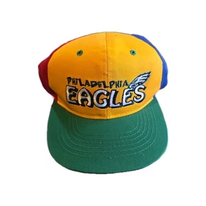 90’s Philadelphia Eagles Crayola G Cap YOUTH NFL Snapback Hat RARE - Bild 1 von 4