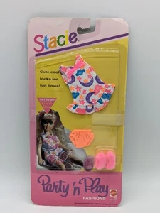 Mattel STACIE Party 'n Play Fashions 3462 Doll Outfit NEW SEALED 1992 Barbie - Bild 1 von 8