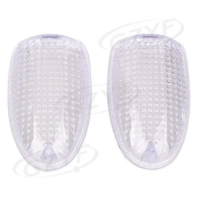 Par de lentes de señal de giro delanteras transparentes para BMW K1200RS 1997-2004 R850R/R1100R/R1100S Foto 1 de 4
