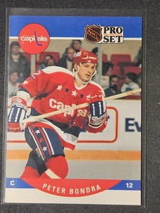 90-91 Pro Set Peter Bondra Rookie π¨π¨π¨ Washington Capitals - Picture 1 of 4