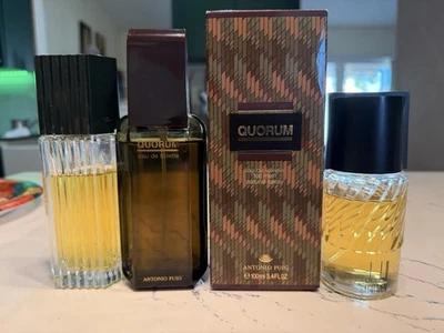 Vintage Cologne Bundle Quorum, Lauder for Men, Dunhill Men - Image 1 of 4