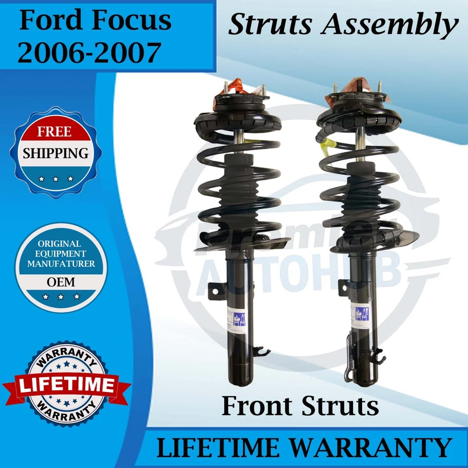 Puntales delanteros Monroe genuinos OEM para Ford Focus 2006-2007 garantía de por vida Foto 1 de 4