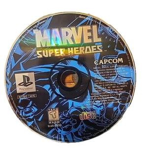 Marvel Super Heroes (Sony PlayStation 1 PS1) Disc Only Tested Working - Picture 1 of 17