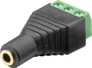 3x blok zaciskowy 3-pinowy - gniazdo 3,5 mm (3-pinowe, stereo); blok zacisków 3 - Zdjęcie 1 z 2