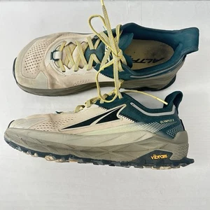 Altra Olympus 5 Trail Running Shoes Taupe Green Men’s Size 10 M - Picture 1 of 10