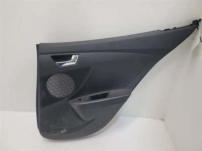 2012-2017 HYUNDAI VELOSTER RIGHT RH REAR DOOR TRIM PANEL BLACK TC RY - Image 1 of 4