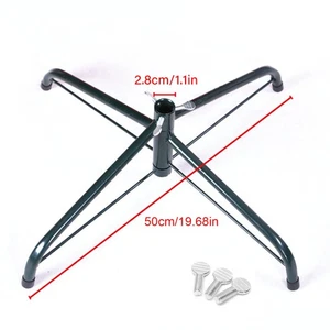 Christmas Tree Iron Tripod Metal Christmas Tree Accessories Base Support GDM - Picture 1 of 12