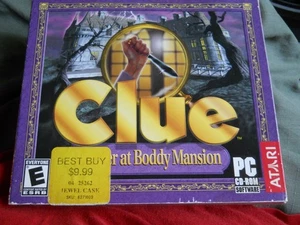 FREE S/H Clue NEW / SEALED Murder at Boddy Mansion PC Game CD-ROM hasbro / atari - Picture 1 of 3