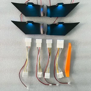 Manija de puerta azul claro ambiental 4 piezas para Toyota Camry 2018-2023 - Imagen 1 de 13