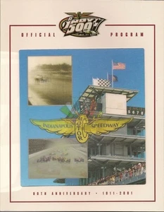 2001 Indianapolis 500 Souvenir Program Helio Castroneves Marlboro Team Penske - Picture 1 of 9