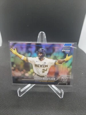 Andrew McCutchen 2022 Topps Stadium Club Chrome Blue Parallel /199 No 285 - Image 1 of 3