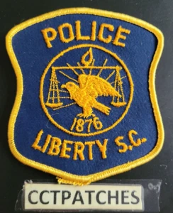LIBERTY, SOUTH CAROLINA POLICE SHOULDER PATCH SC - Bild 1 von 2