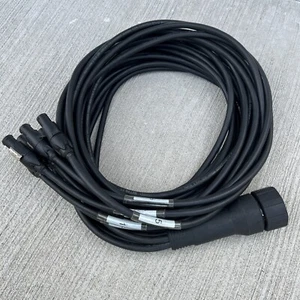 LEX SOCAPEX SOCO 19 PIN to 11 ft 6 Channel PowerCon True1 Female Breakout Cable - Picture 1 of 7