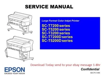 Surecolor T7200-T5200-T3200-T7200D-T5200D Service Manual - Image 1 of 2
