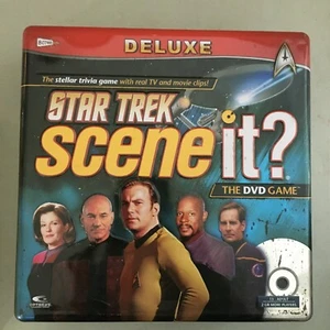 Vintage STAR TREK SCENE IT Limited Edition in TIN 100% Complete Board Game - Picture 1 of 4