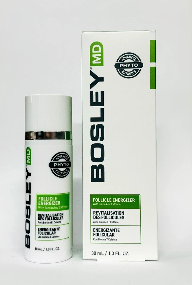 Energizante saludable para folículos de cabello y cuero cabelludo Bosley MD - 1 fl. oz.| 30 ml-nuevo en caja Foto 1 de 1