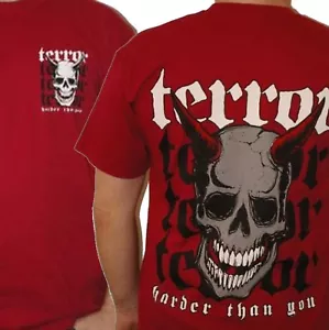 TERROR - SKULL T-Shirt NEU Gr.S SALE Hardcore HC Oi! Punk Madball Agnostic Front - Picture 1 of 3