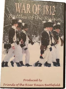 RARE DVD War of 1812 Battles of the Raisin Michigan Military History Documentary - Picture 1 of 4