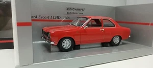 Ford Escort I 1 LHD 1968 Red Rosso Minichamps 1:18 Usato + Box 1/18 - Foto 1 di 12