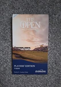 The Open 147th Carnoustie Players' Edition Yardage Book