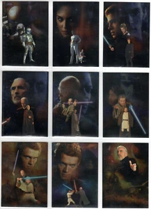 STAR WARS 2002 TOPPS EPISODE 2 ATTACK OF THE CLONES FOIL INSERT SET (10) RETAIL - Picture 1 of 4